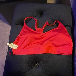 Victoria’s Secret new red sports bra size XL